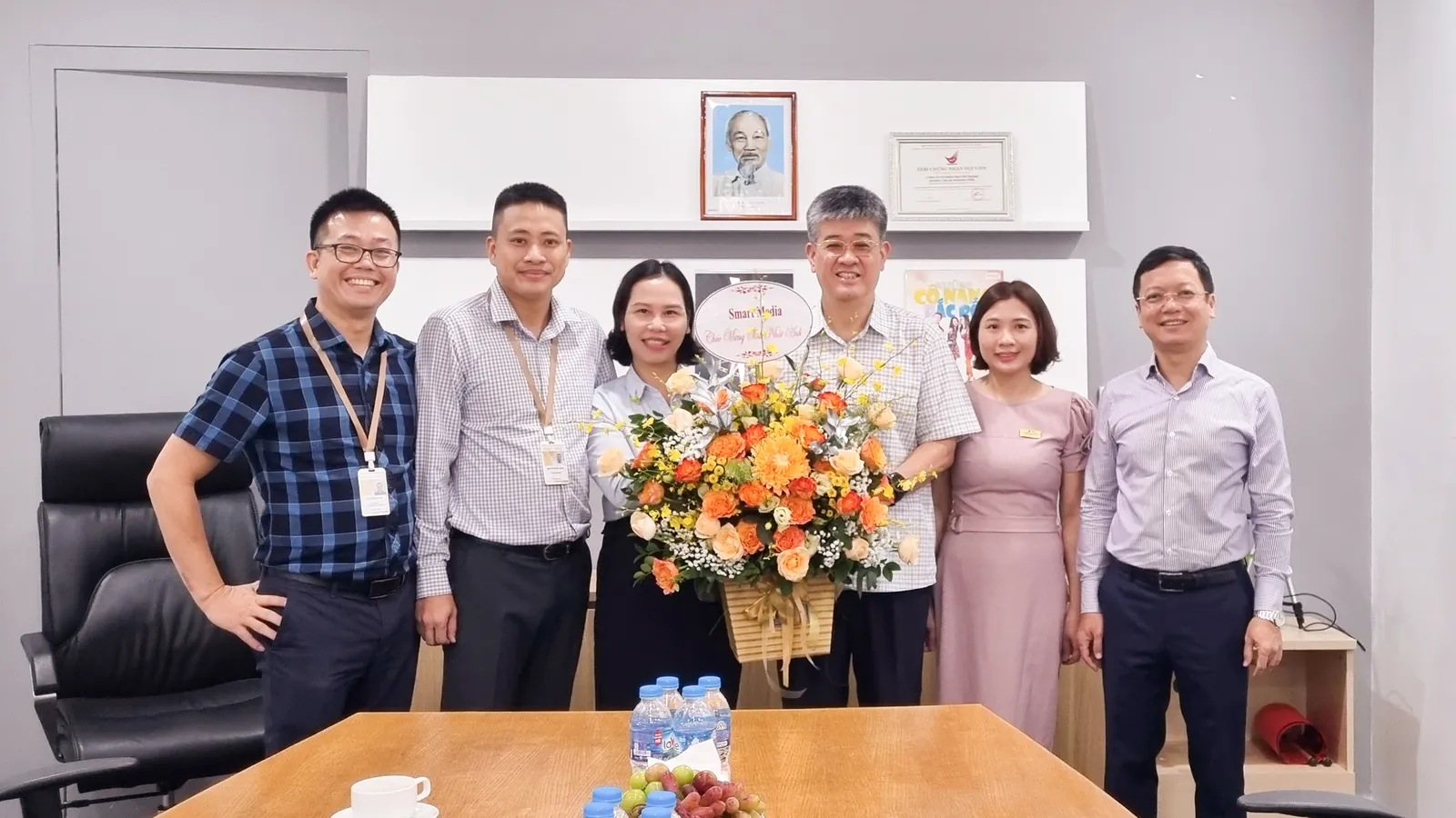 LÃNH ĐẠO TẬP ĐOÀN VNPT ĐẾN THĂM VÀ LÀM VIỆC TẠI SMART MEDIA
