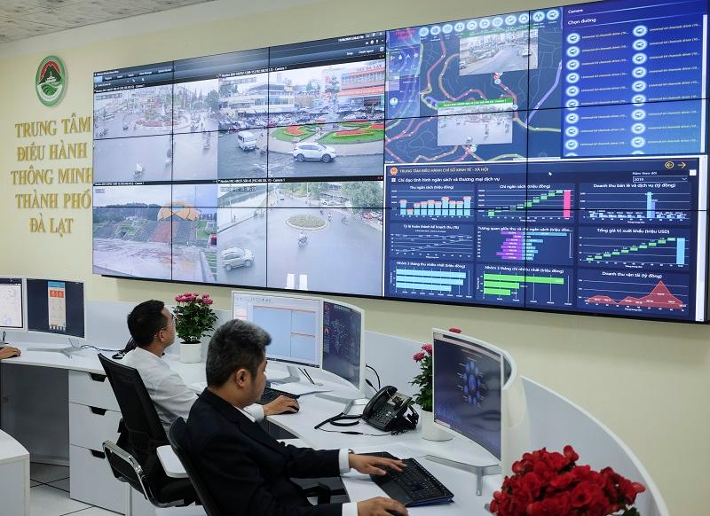 Trung tâm Điều hành thông minh phác họa &quot;bức tranh số&quot; của Đà Lạt