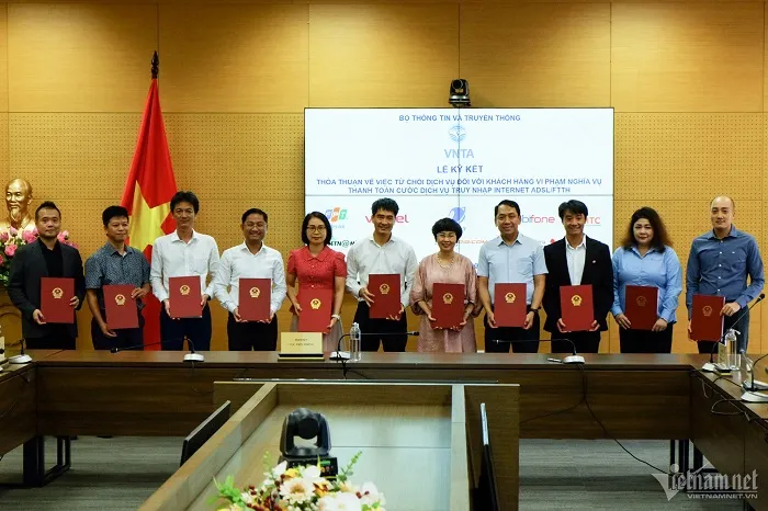 VNPT cùng các nhà mạng sẽ từ chối cung cấp dịch vụ Internet cho khách hàng không thanh toán cước