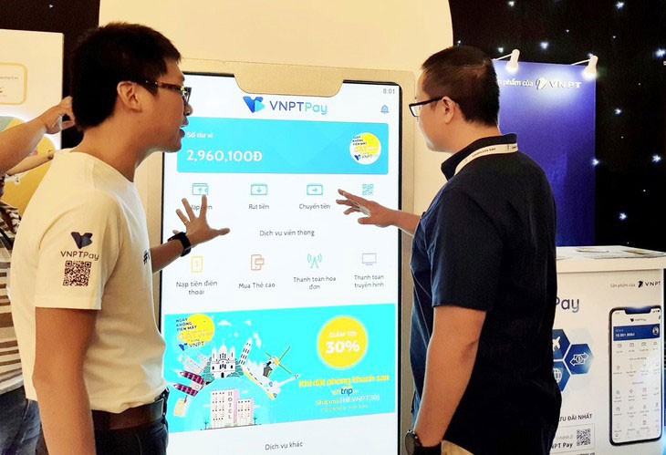 VNPT đẩy mạnh thanh toán không dùng tiền mặt