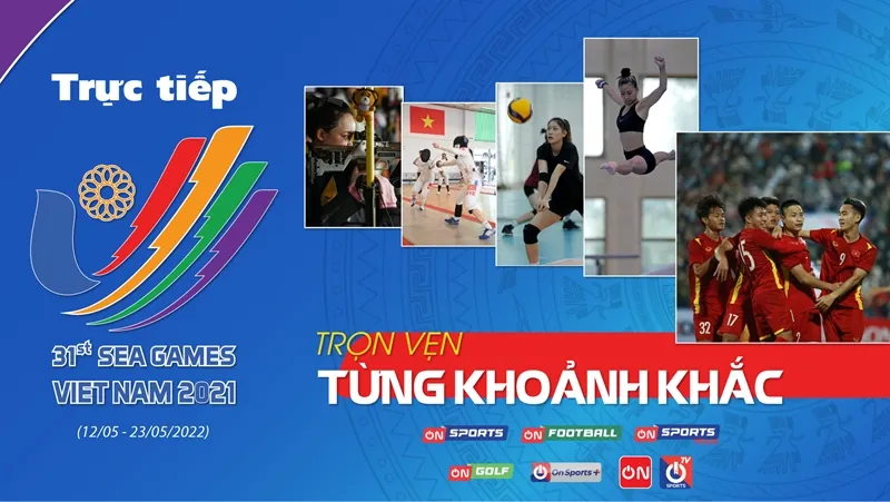VTVcab phát sóng trọn vẹn SEA Games 31
