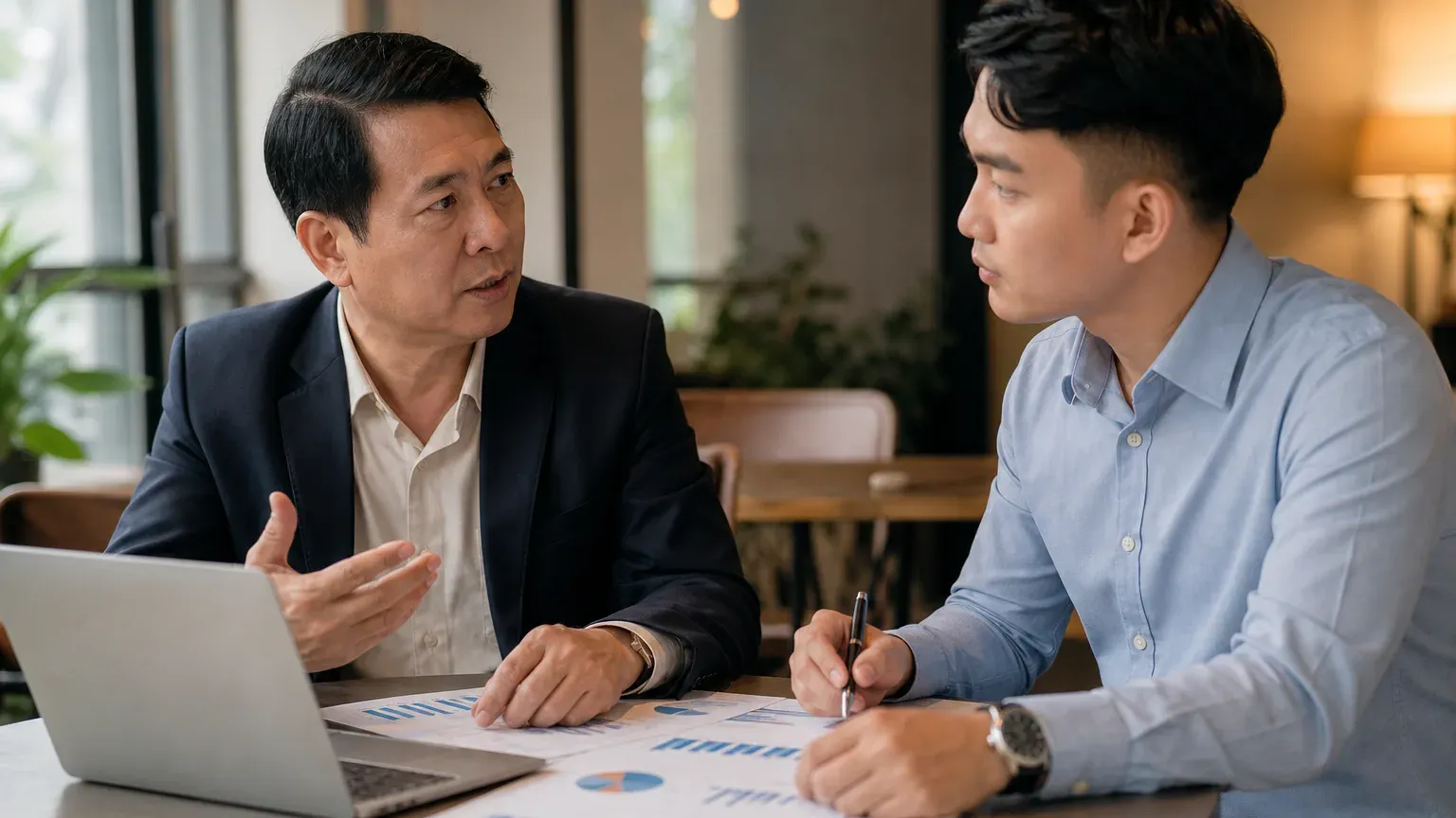 Buổi Smart Coaching kèm cặp 1:1 tại bàn làm việc
